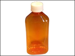 Amber Plastic Graduated Ovals
